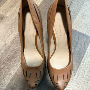 BCBGeneration Brown Cutout Heels